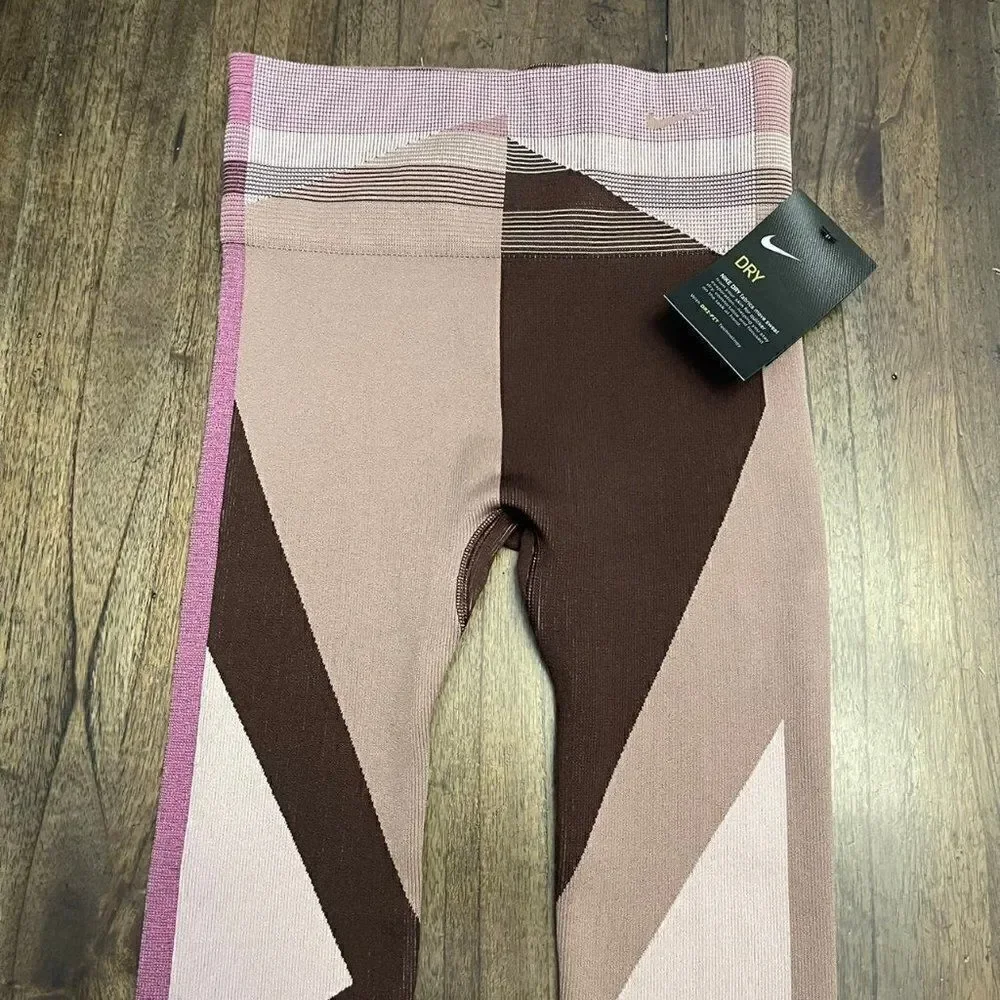 Nike Sculpt Icon Clash Crop Running Tights